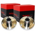 2X METZGER RADNABE VORNE BEIDSEITIG PASSEND FÜR AUDI 100 A4 A6 SKODA SUPERB VW