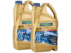8 (2x4) Liter RAVENOL ATF Type Z1 Fluid Automatikgetriebeöl Made 