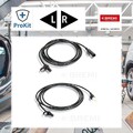 2x Bremi Sensor, Raddrehzahl Links, Rechts für VW CRAFTER 30-50 Kasten CRAFTER
