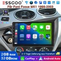 DAB+ Android15 2+32G Autoradio Carplay GPS RDS KAM Für Ford Focus MK1 1998-03 FM