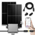 800 W / 600 W Balkonkraftwerk Photovoltaik Solaranlage Steckerfertig WIFI Smart