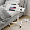 Laptoptisch HöHenverstellbar Computertisch Laptop PC Beistelltisch Mit Rollen