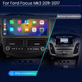 12.3" Carplay Android 13 Autoradio Für Ford Focus MK3 2011- 2017 GPS Navi 128GB