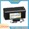 12V 200Ah LiFePO4 Lithium Batterie Mit 200A BMS für Wohnmobil Solar Boot Camping