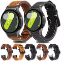 Quick Fit Armband Leder Für Samsung Galaxy Watch FE 7 6 5 Pro 4 40 44mm Classic