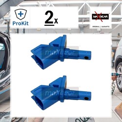 2x ORIGINAL® Maxgear Sensor, Raddrehzahl Vorne, Links, Rechts für Ford Focus