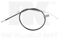 NK 905204 Seilzug, Feststellbremse hinten links für SUZUKI