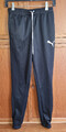 Puma    Kd. - Trainingshose / Sporthose   schwarz m. Logo   / Gr. XS (164)