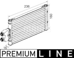 MAHLE Ölkühler, Automatikgetriebe BEHR *** PREMIUM LINE *** CLC 74 000P