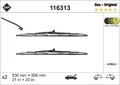Wischblatt Scheibenwischer DAS ORIGINAL SET SWF 116313 für VOLVO FORD BMW NISSAN