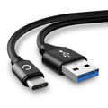  USB Kabel für JBL Live Free NC Plus TWS Charge 5 Flip 5 Ladekabel 3A schwarz