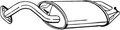 Bosal Endschalldämpfer Auspuff Schalldämpfer für Toyota 01-04 228-489