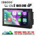 7" Apple Carplay DAB+ Autoradio 2DIN Android 14 64G GPS RDS FM BT IPS Screen Kam