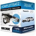 BRINK Anhängekupplung schwenkbar und E-Satz für Mercedes E-Kl. Limo. 16- neu
