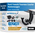 ANHÄNGERKUPPLUNG für Ford Transit/Tourneo Courier ab 20 starr BRINK +7pol JAEGER