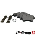 Bremsbelagsatz Scheibenbremse JP GROUP 1363601510 für MERCEDES KLASSE W169 W245