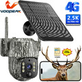 Solar Wildkamera mit 4G SIM Jagdkamera Fotofalle Nachtsich Überwachungskamera
