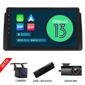DAB+9" QLED Android 13 8Kern Autoradio 4G LTE DSP GPS Navi Bluetooth für BMW E46