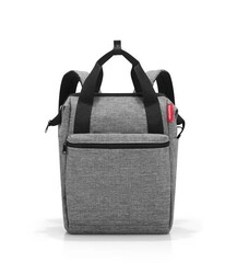 allrounder reisenthel R - twist silver BHT 25x40x17 cm grau  Rucksack