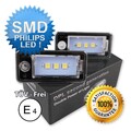 2x LED KENNZEICHENLEUCHTE FÜR AUDI A3 8P A4 B6 B7 A6 4F KENNZEICHENBELEUCHTUNG