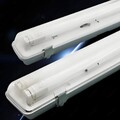 LED Feuchtraumleuchte Wannenleuchte Leuchte 60/120/150cm inkl. T8 Röhrelampe DE