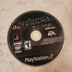 Need for Speed Most Wanted Black Edition (Sony PS2, 2005) GAME DISC ONLY TESTED