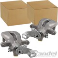 2x BREMSSATTEL HINTEN passend für MINI R56 Cabrio R57 CLUBMAN R55 Roadster R59