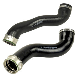 2x Turboschlauch Ladeluftschlauch für Mercedes C-Klasse C200CDI C220 CDI Neu