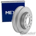 2X MEYLE BREMSSCHEIBEN 255mm HINTEN PASSEND FÜR AUDI A4 SEAT EXEO