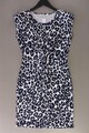 Betty & Co. Stretchkleid Regular Kleid für Damen Gr. 36, S mit Tierdruck Kurzarm