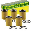 5x MANN-FILTER HU 823 x ÖLFILTER MIT DICHTUNG FILTEREINSATZ 5-STÜCK!