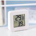Mini Thermometer Weiß Hygrometer Luftfeuchtigkeit Temperatur Digital Gerät