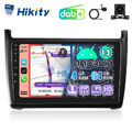 DAB+ CarPlay 8Core 4+64GB Android13 Radio Für VW Polo 6R 2009-2017 GPS Navi WIFI
