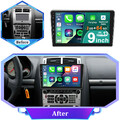 2G+64G Für Peugeot 407 2004-2011 Autoradio Carplay Android 13 GPS Navi WIFI FM
