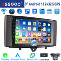 Für Smart Fortwo 451 2010-15 DAB+ 32GB Android 13 Autoradio Carplay GPS Navi RDS