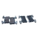 1x ORIGINAL® Quaro QP2671 Bremsbelagsatz, Scheibenbremse Hinten, exkl.