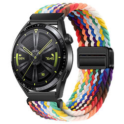 Nylon Loop Armband  für GARMIN Venu 3 2 Vivoactive 5 4 20/22mm Forerunner 255 55