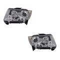 Scheinwerfer set rechts links H9 P27 7W mit Elektromotor für Jeep Compass MK49
