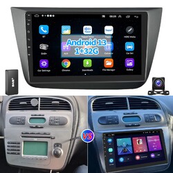 Für Seat Altea 2004-15 Toledo 2004-09 32G Android 13 Autoradio KAM GPS Navi DAB+