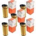 5x MAHLE / KNECHT Ölfilter OX 196/1D1 Oil Filter