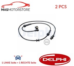 ABS SENSOR DREHZAHLFÜHLER PAAR DELPHI SS20625 2PCS I FÜR ALFA ROMEO SPIDER,GTV