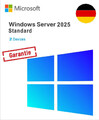 Windows Server 2025 Standard 5 PC Aktivierungsschlüssel | Lebenszeit