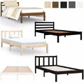 Holzbett Massivholzbett Bettgestell Einzelbett Doppelbett Bett mit Lattenrost