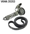 SKF (VKMA 35353) Keilrippenriemensatz für OPEL CHEVROLET