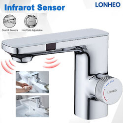 Infrarot Sensor Wasserhahn Automatik Waschtischarmatur Waschbecken Mischbatterie