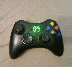 Original Xbox 360 Wireless Controller GamePad Black