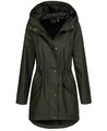 Vero Moda Damen Regenmantel Jacke Regenjacke Mantel Übergangsjacke Parka VMMalou