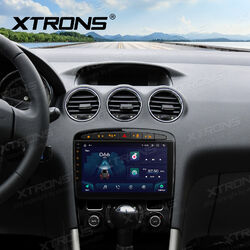 XTRONS 9" IPS 8-Core Android 14 Autoradio USB GPS Navi WiFi Für Peugeot 308 408