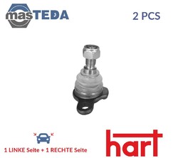 412 048 TRAGGELENK FÜHRUNGSGELENK NIEDRIGER VORNE OUTER HART 2PCS NEU