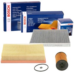 BOSCH FILTER INSPEKTIONSPAKET passend für VW T6 BUS MULTIVAN 2.0 TDI